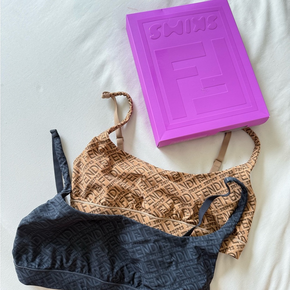 Fendi x Skims Bralette Set